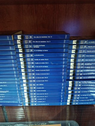 Colección libros Julio Verne