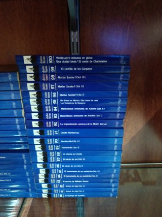 Colección libros Julio Verne