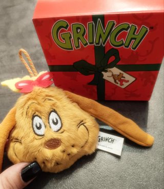 Peluche Grinch McDonald’s 2025 in scatola regalo