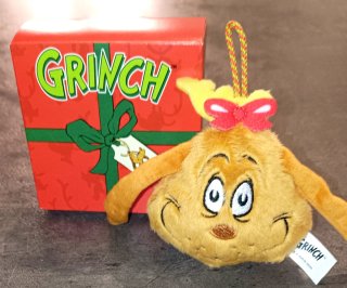 Peluche Grinch McDonald’s 2025 in scatola regalo