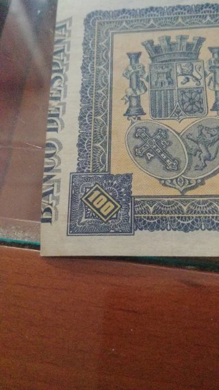 Billete 100 Pesetas Banco de España Gijón 1937