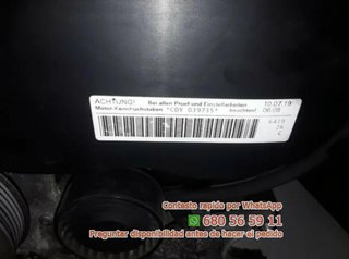 Audi cdy motor a6 avant (4f2) 3.0 v6 dmu Ref:76431