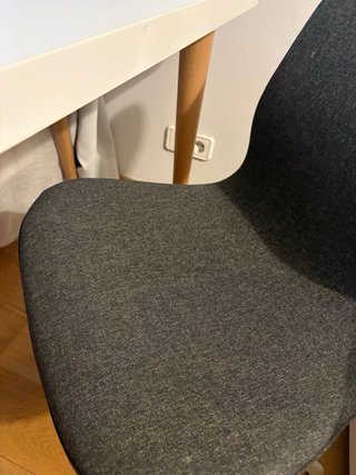 Silla de oficina gris