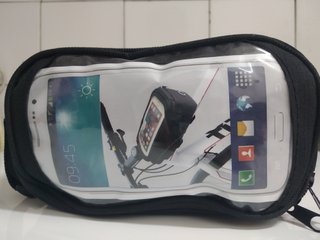 Bolsa bici con "ventana" táctil para smartphones