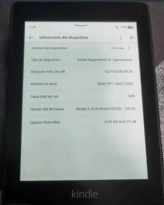 Kindle Paperwhite 10ª Gen