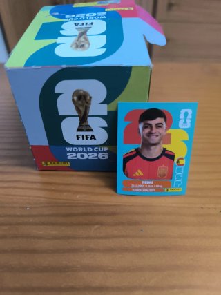 Cromo Panini Mundial 2026 Pedri ESP