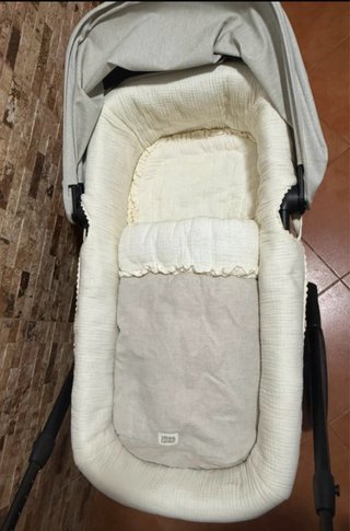 Funda capazo y sábana bajera Pipa&Limon