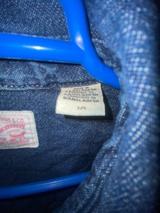Camisa Levi's Azul Vaquera