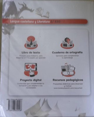Lengua Castellana y Literatura, 2o. ESO.