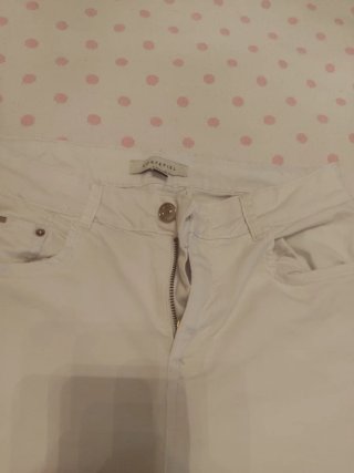 Pantalón corto blanco