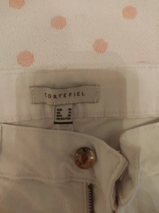 Pantalón corto blanco