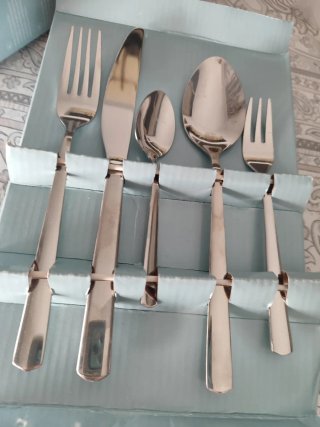 Cubiertos Acero Inox 18/10 - Unidad 0,75€