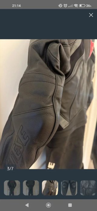 Mono Dainese Mujer Cuero T46