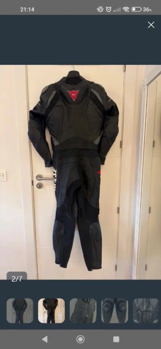 Mono Dainese Mujer Cuero T46