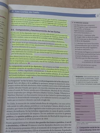 Historia de España Contemporánea, 2 Bachillerat...