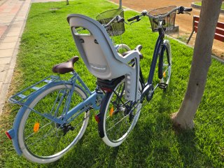 Pack 2 Bicicletas Elops 520 + Portabebés