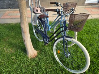 Pack 2 Bicicletas Elops 520 + Portabebés