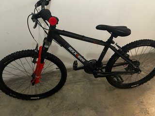 Bicicleta Rockrider Negra