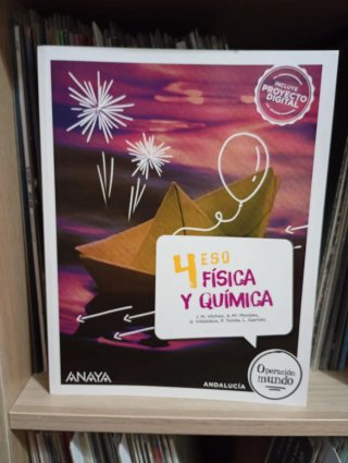 Libro Física y Química 4° Eso Anaya