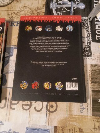 Lote biblioteca de comics de terror años 50