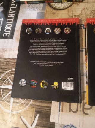 Lote biblioteca de comics de terror años 50