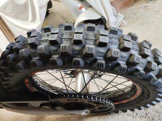 KTM EXC 125 2T Matriculada (Kit 150) Equipacion