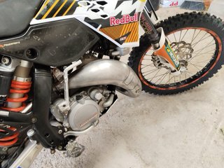 KTM EXC 125 2T Matriculada (Kit 150) Equipacion