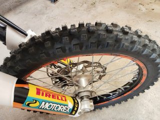 KTM EXC 125 2T Matriculada (Kit 150) Equipacion