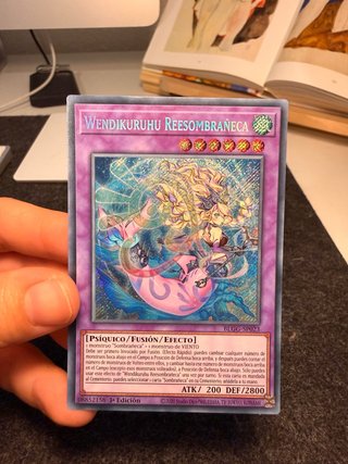 Carta Yugioh Wendikuruhu Reesombrañeca BLGG-SP023