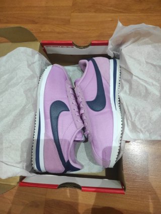Nike Cortez Mujer Rosa y Azul Nuevas