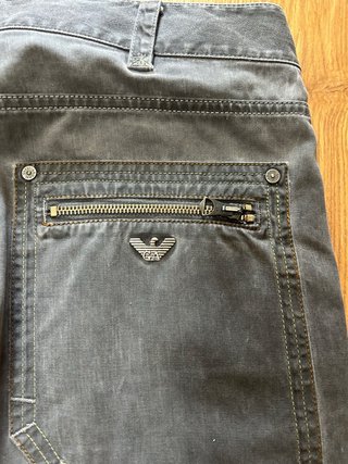 Vaqueros Armani Jeans Gris