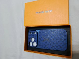 Cover iPhone 17 Pro Louis Vuitton Blu