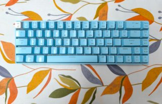 Teclado Mecánico ziyoulang Azul de Switches Azules