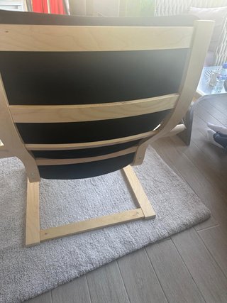 Sillón Poäng IKEA Negro