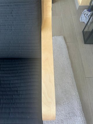 Sillón Poäng IKEA Negro