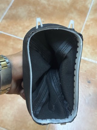 Funda y pomo palanca cambios saab93 2007