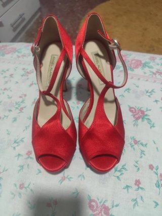 Sandalias Angel Alarcón Rojas Talla 38