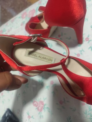 Sandalias Angel Alarcón Rojas Talla 38