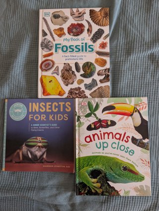 Lote 3 Libros de Naturaleza en Inglés