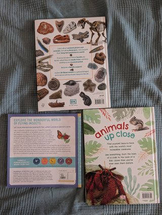 Lote 3 Libros de Naturaleza en Inglés