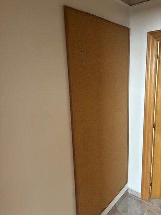 Tablero de corcho madera