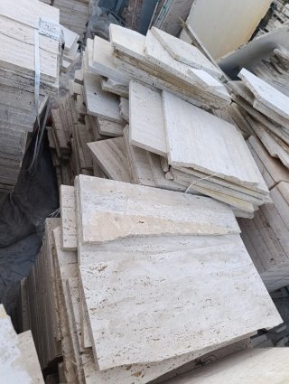 Láminas de Mármol Travertino