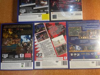 Lote 5 Juegos PlayStation 2