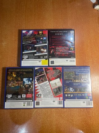 Lote 5 Juegos PlayStation 2