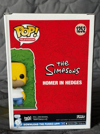 Funko Pop! The Simpsons - 1252 - Homer in Hodges