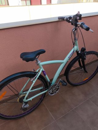 Bicicleta de paseo mint