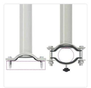 Toldo lateral retráctil crema 60x300 cm