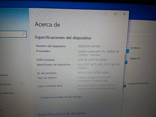 Portátil HP Negro