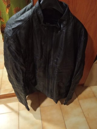Chaqueta de cuero Boss