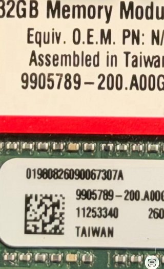 Kingston 32GB DDR5 5600MHz SODIMM NUEVA